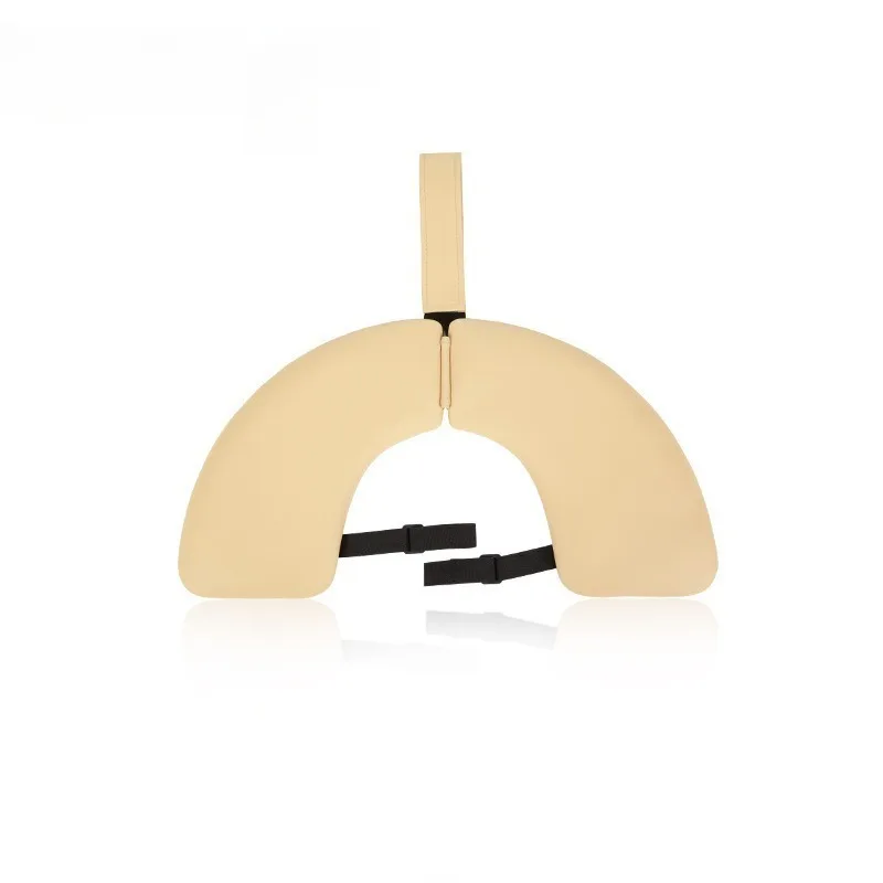 Beauty massage bed fan-shaped sponge armrest board accessories removable folding PU leather surface pillow pad hand board