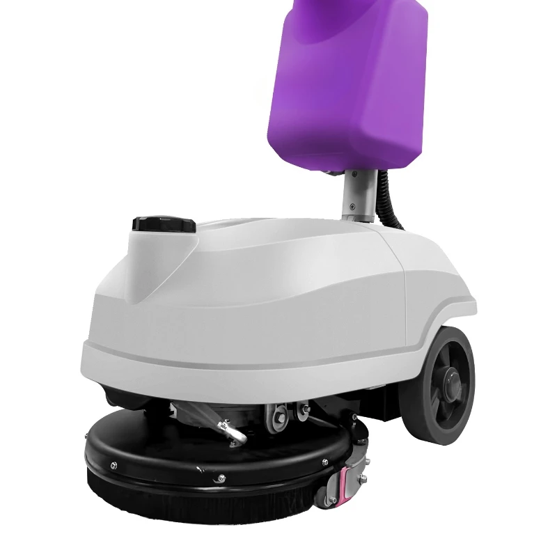 

Small washing machine school office factory hand push washing machine suction and towing machine automatic mopping