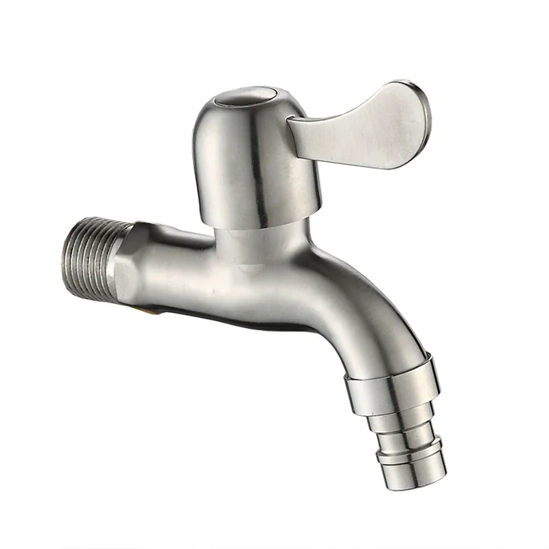 Stainless Steel Balcony Faucet Washing Machine Faucet Garden Faucet