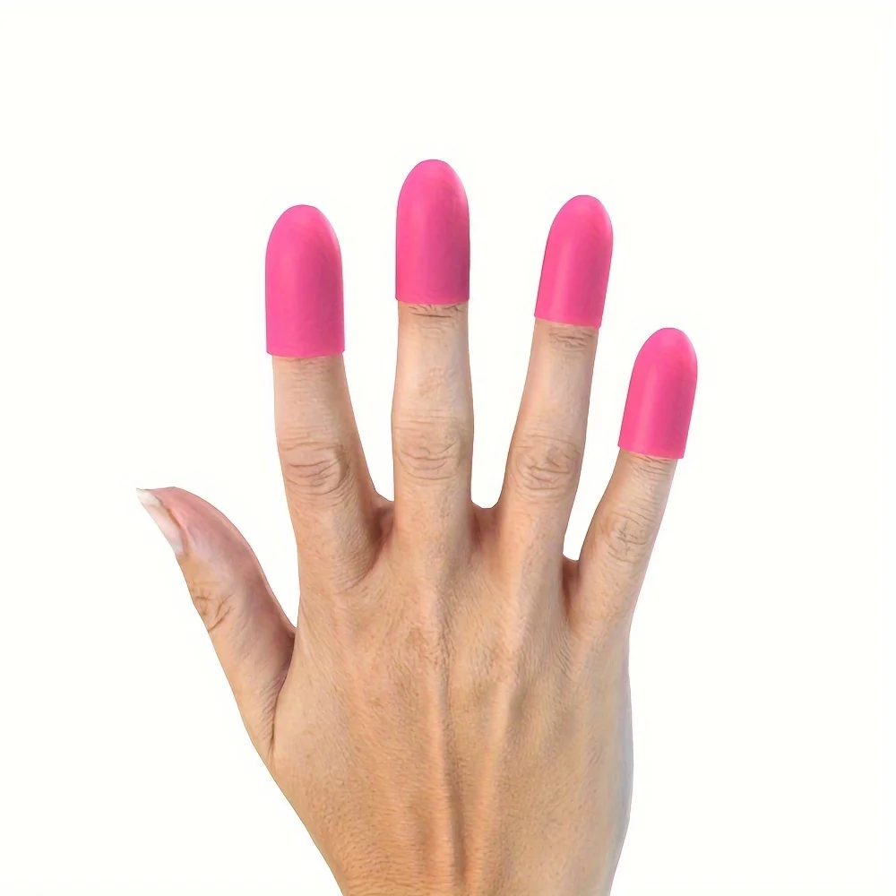 Silicone Finger Guards for Crafting, Guitar Playing, Anti-Slip Finger Protectors image 6