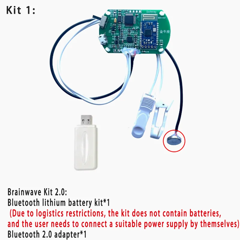 TGAM Brain Wave Sensor Idea Brain Wave Development Kit EEG Brain Wave Detection Analysis Module Neurosky