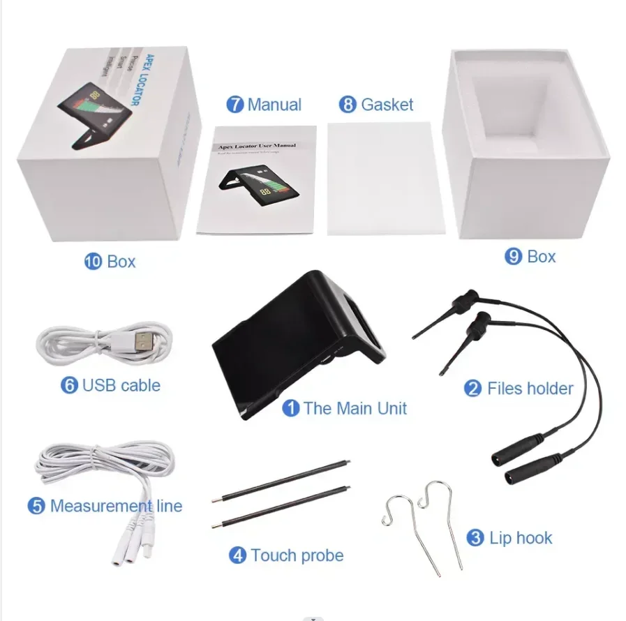 %a Golden Apex Locator Endo Motor Root Canal Finder