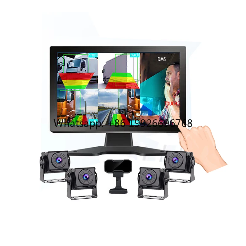 

10.1 Inch Truck Blind Spot Detection System DMS Safety Driving Monitoring System