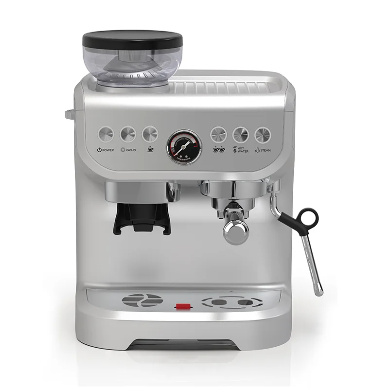ماكينة صنع القهوة الإيطالية مونيكافي ماكينة صنع قهوة اسبريسو مطحنة قهوة كهربائية شبه أوتوماتيكية 3 في 1 وظيفة حبوب البن إلى الكوب #2