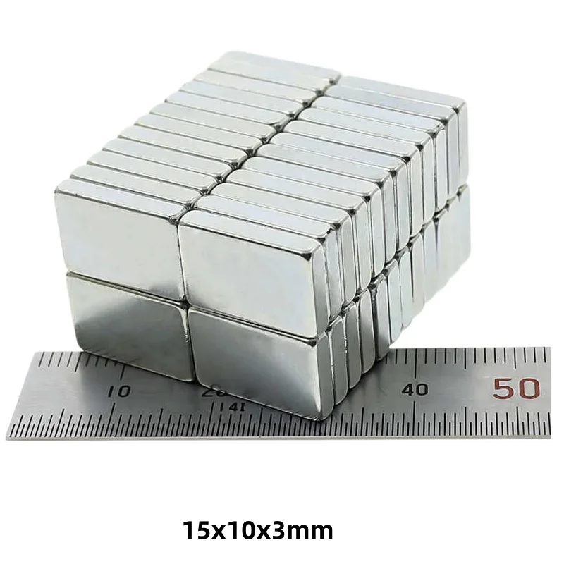 15x10x3 Quadrate Powerful Magnet 15mm x10mmx3mm Permanent Magnet 15x10x3mm Strong Neodymium Magnets 15*10*3