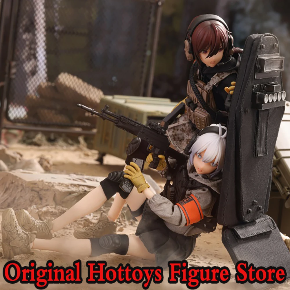 재고 있음 HASUKI PA003 PA004 1/12 군인 소총수 하베 사샤 헤비 쉴드 핸드 우즈키레이 풀 세트 6인치 액션 피규어 장난감