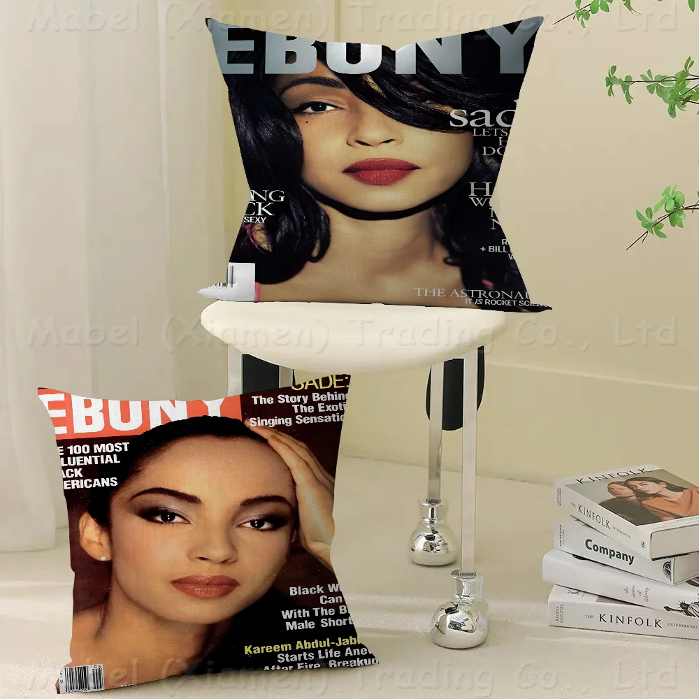 Band S-Sade A-Adu Singer Pillow Anime Pillow Sofa Bed Head Pillow Cover Cushion Cover 45x45 Cm Fashion