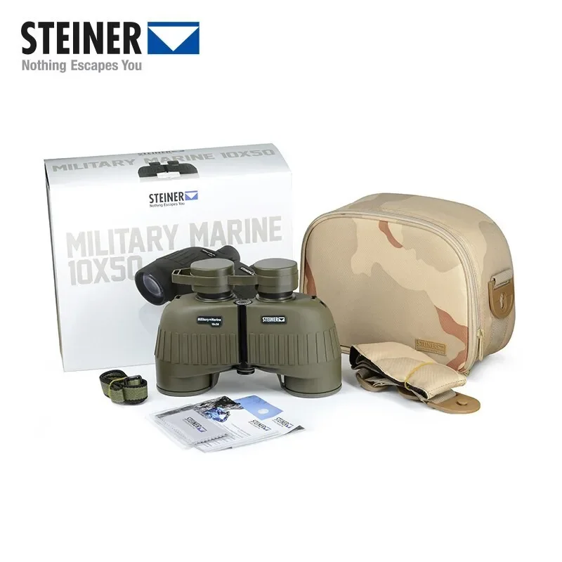 Germany STEINER Binoculars Marine Star High-definition New Marine Star 10x50(2035) Binoculars for Engineers Hunting Sightseeing