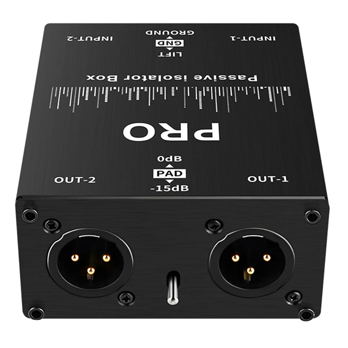 

6,35 XLR аудиоизолятор микшер шумоподавление аудио ток акустический фильтр аудио шумоподавитель XLR аудио изолятор