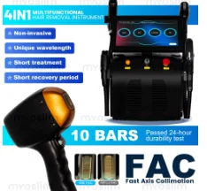 5000W 4in1 Soprano Titanium Ice Platinum Diode Lase 4 Wavelength  ND:YAG RF IPL OPT Machine Painless Hair Removal Machine