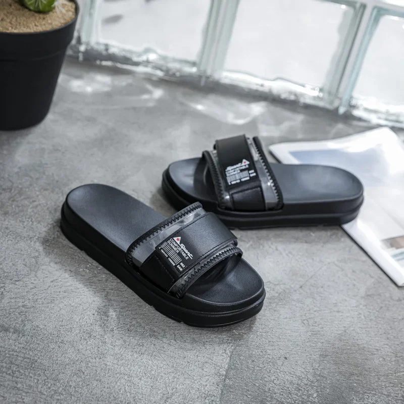 Women Thick Platform Slippers Summer Beach EVA Soft Sole Slide Sandals Leisure Ladies Idoor Bathroom Anti-slip Jelly Shoes