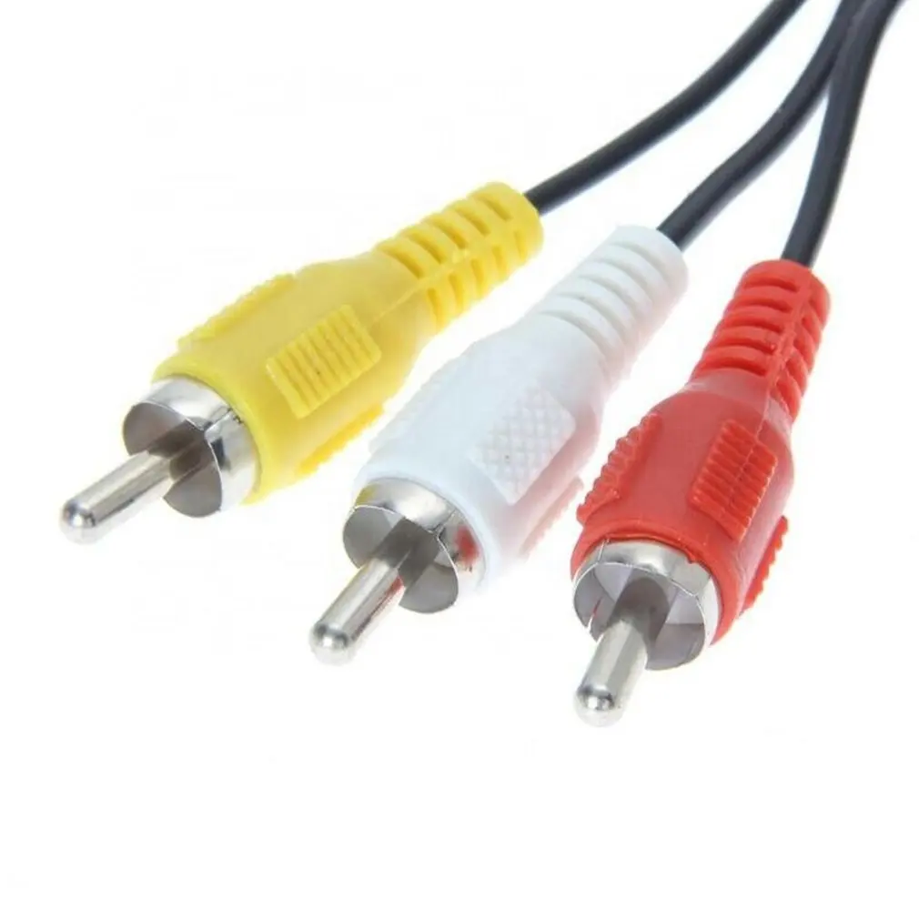 Gamecube N64 SNES 6FT RCA AV TV Audio Video Cable estéreo para intend D 64 exquisitamente diseñado duradero, nuevo
