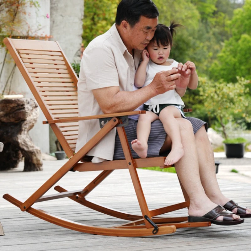 

Stable Adult, waist support for the elderly, lunch break, summer carefree folding chair, courtyard leisure, master rocking chair