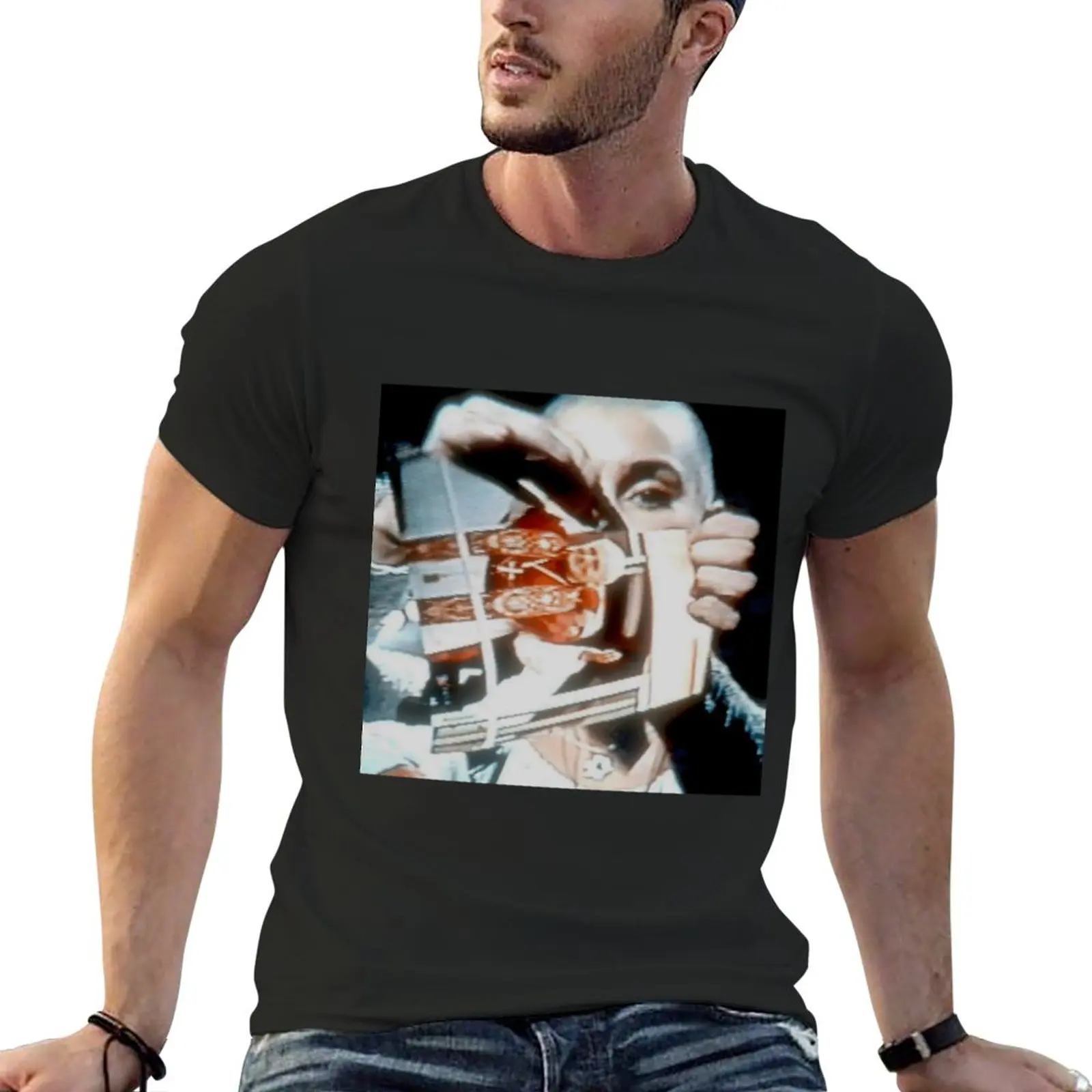 New sinead o'connor pope incident \t T-Shirt graphic t shirt cute clothes big and tall t shirts for men