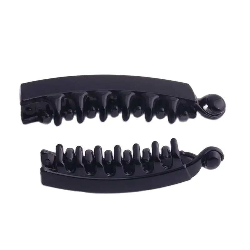 1 قطعة البلاستيك الشعر مخالب دبوس الشعر الموز مقاطع الشعر النساء دش الشعر مخالب ذيل حصان كليب موضة باريت غطاء الرأس 8/10/13 سنتيمتر