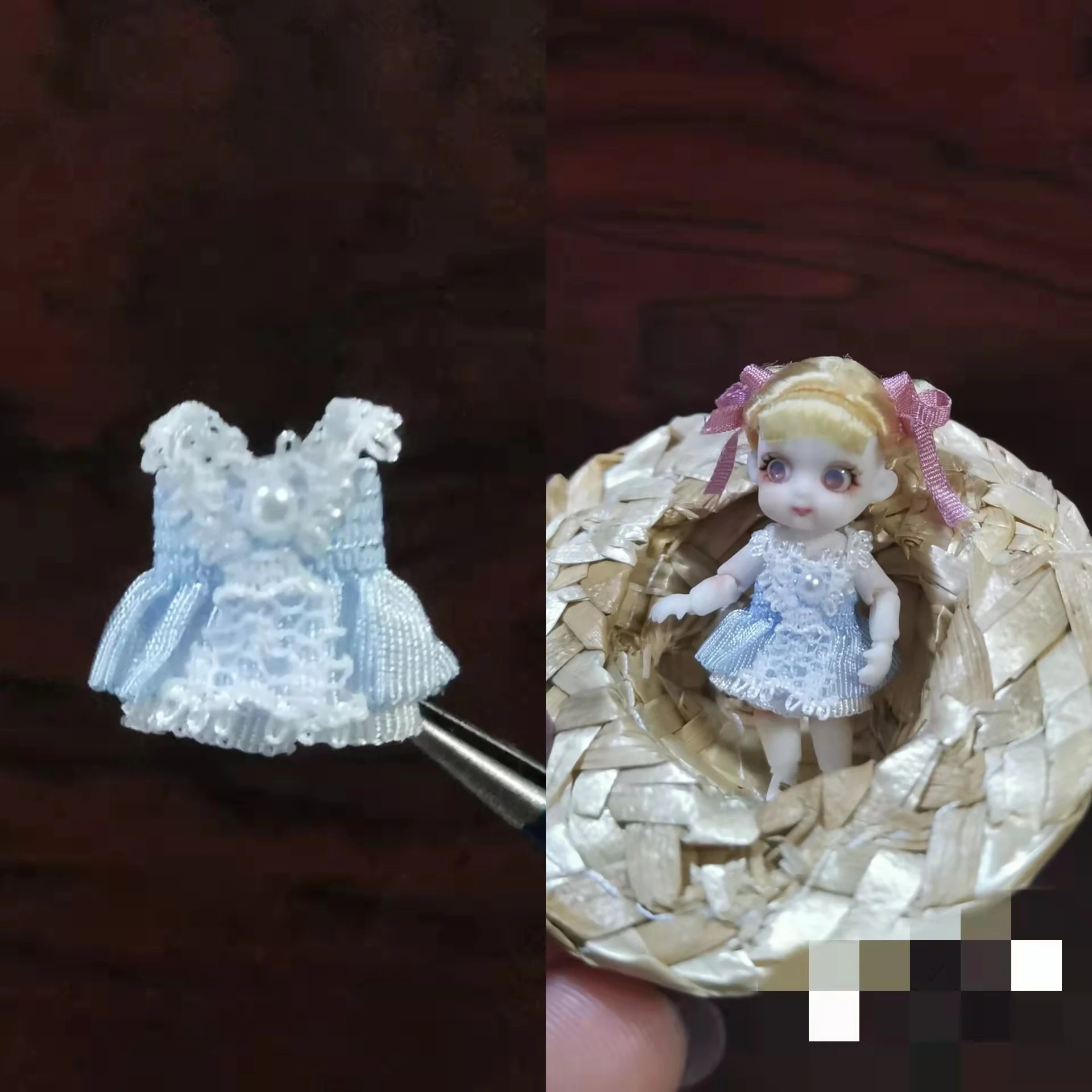 Mini doll clothes custom 3.5cm 4cm 5cm doll LAIL doll clothes