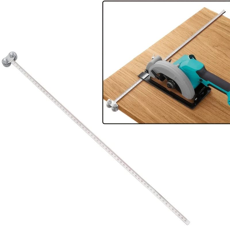 1Pc Electric Circular Saw Cutting Guide Rail Bearing Guide Ruler,For Repeated Cutting Board Guide Rail Ruler(Excluding machines)