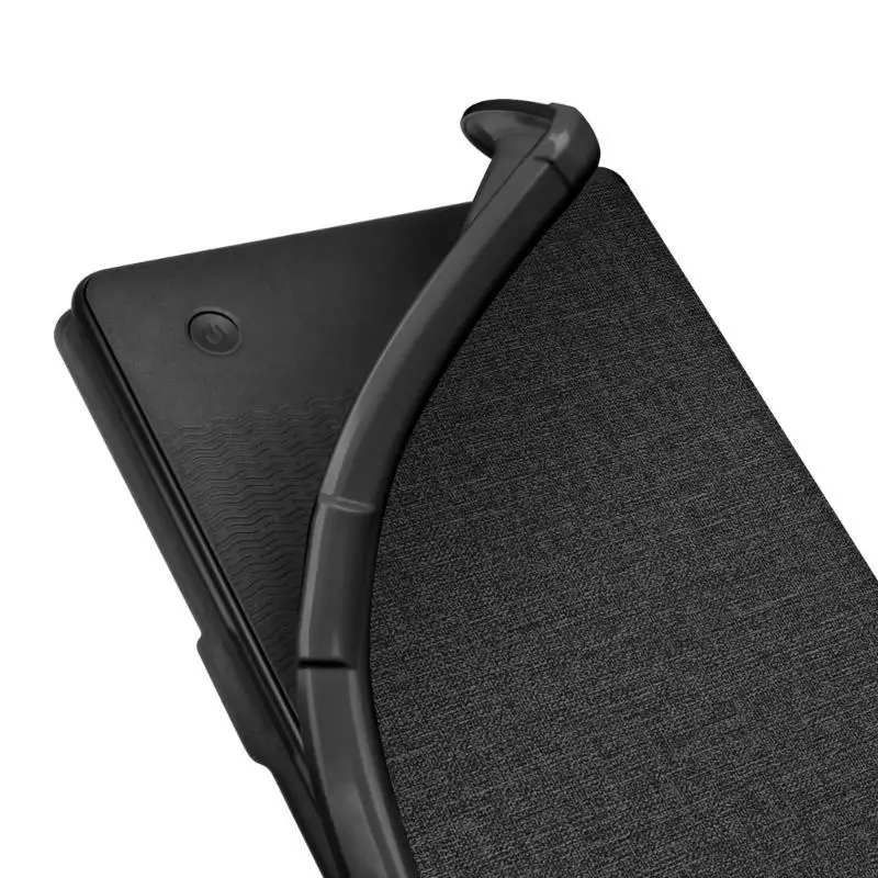 حالة D5BB لـ 6 "2024 Clara Color Color Ereader Sleeve Cover مع أحزمة اليد/النوم التلقائي/الاستيقاظ مع حالة حزام اليد