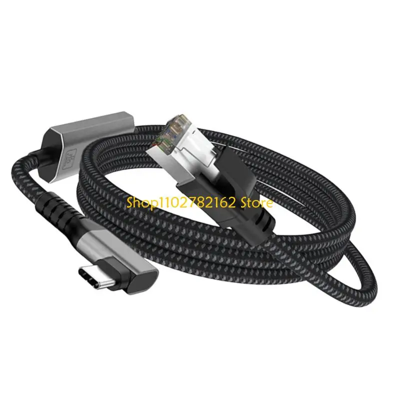 547B 2.5Gbps USB C Ethernet Adapter Cable Fast Cord Internet Connectors For Laptop