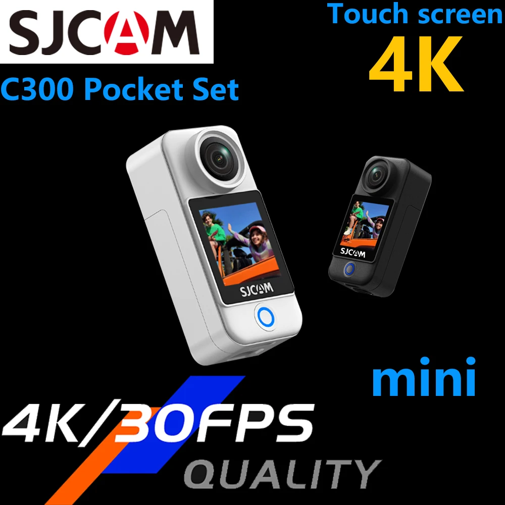 SJCAM C300 Pocket Mini Travel Action Camera 1/2.8