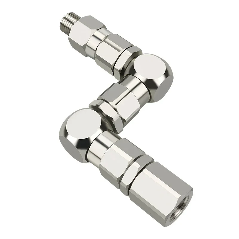 202577 Airless Spraying Machine Stainless Steel Z-type Adapter 1/4in-3/8in-1/2in Rotary Joint