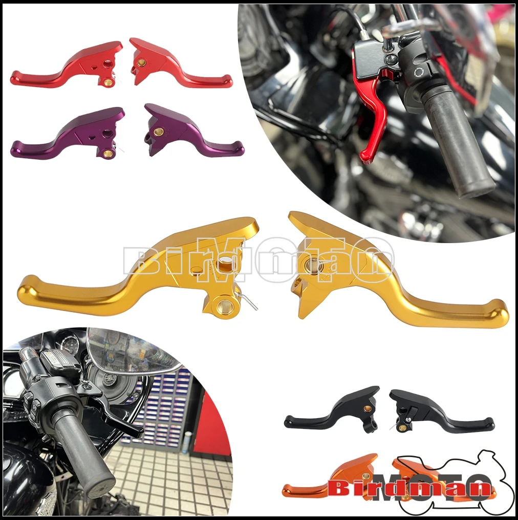 

CNC Motorcycle Brake Clutch Levers For Harley Touring Trike Electra Street Road Glide CVO/SE FLTRXSE 2021-2024 Hand Brake Lever