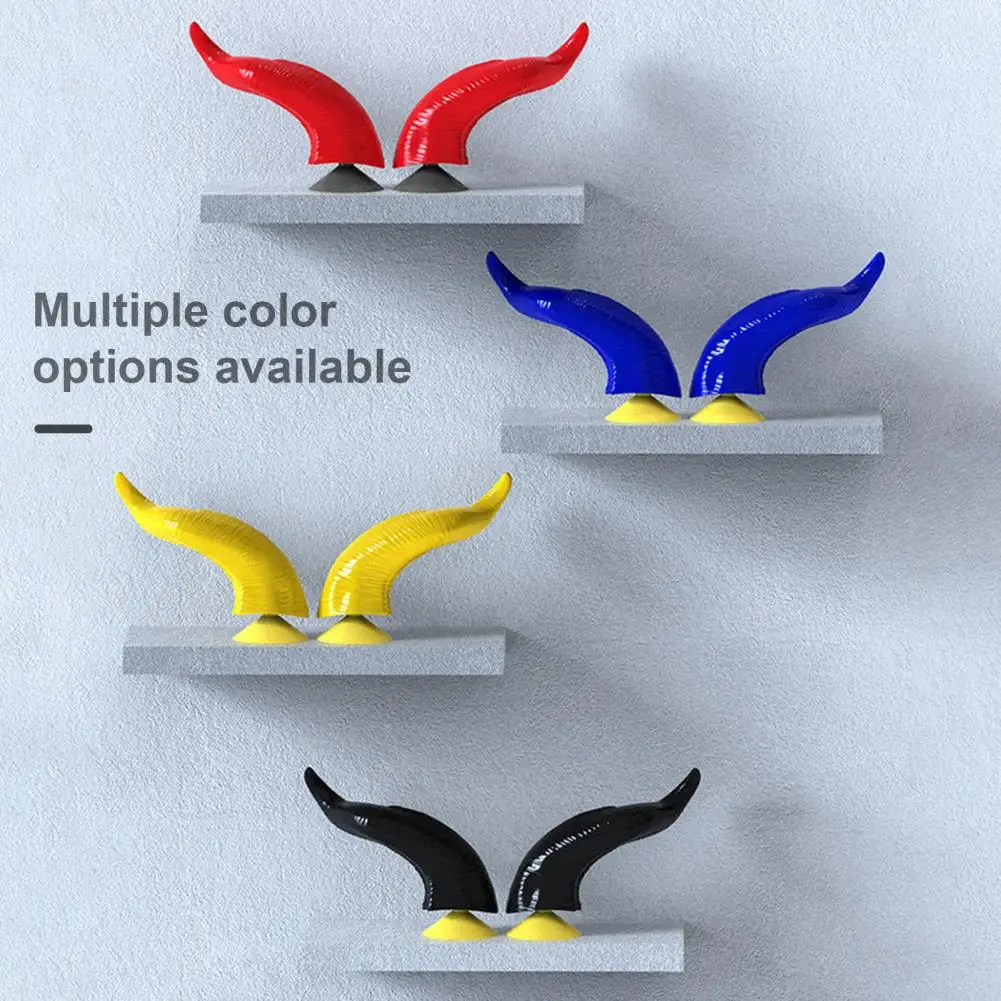 Roller Helm Horn Motorrad Helm Teufel Horn Dekoration Saugnapf Zubehör für Roller Fahrrad für Skateboard