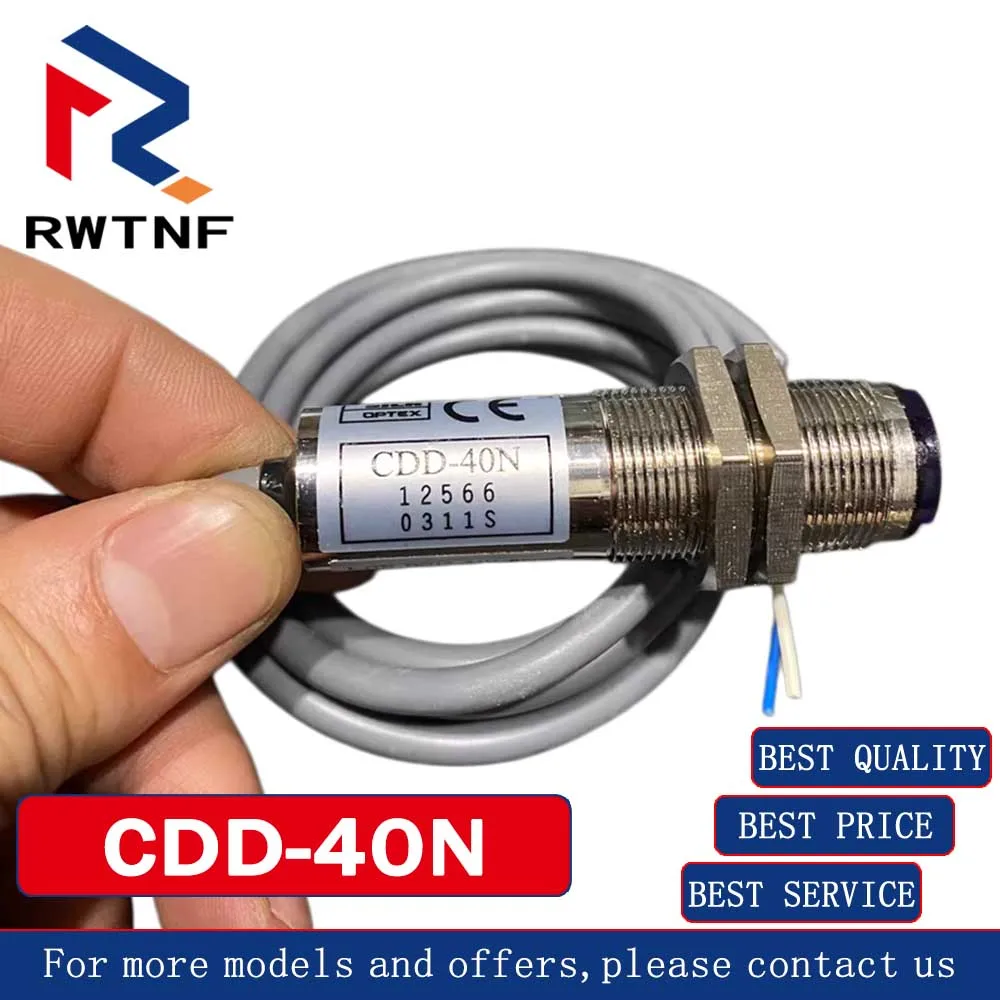 Brand New Genuine CDD-40N OPTEX M18 Threaded Photoelectric Switch Sensor,100% original warehouse stock
