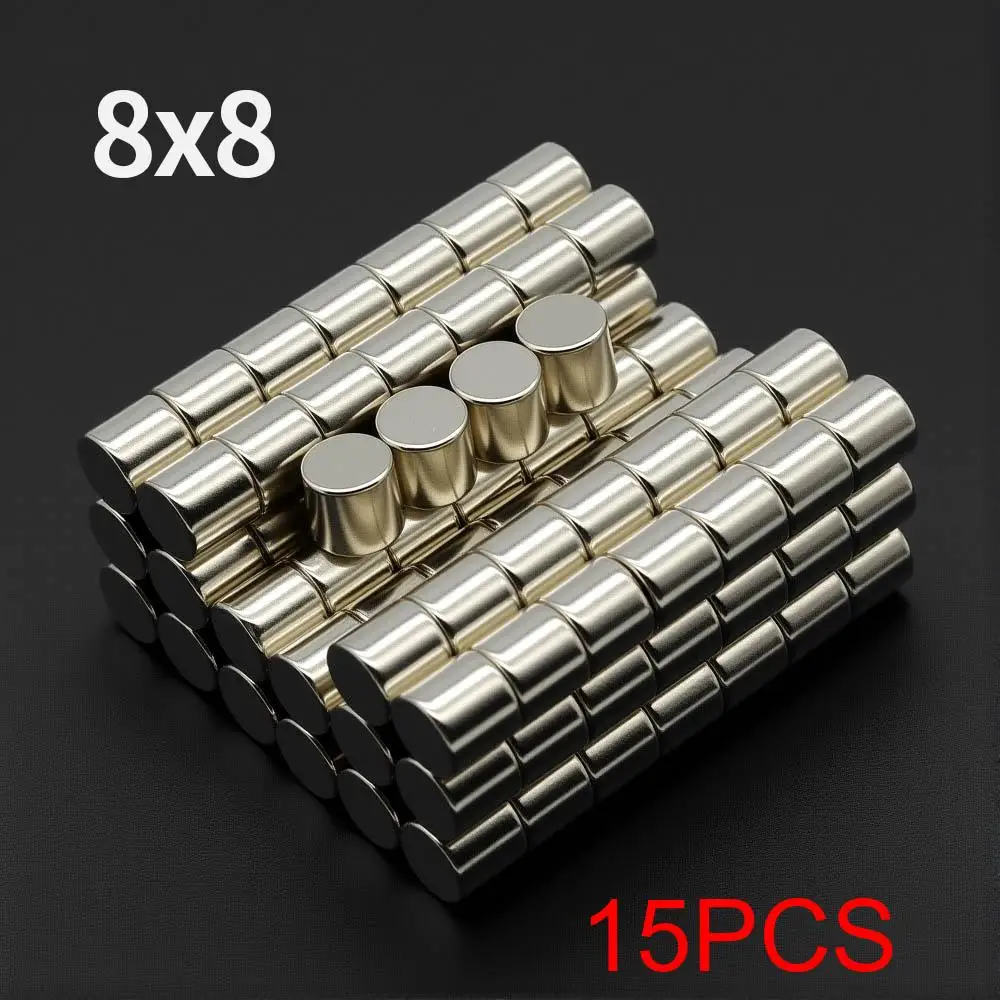 Krachtige Neodymium magneet N35 NdfeB permanente magnetische imanes ronde supersterke koelkastmagneten DIY 3x3 5x5 6x6 8x8 10x10mm