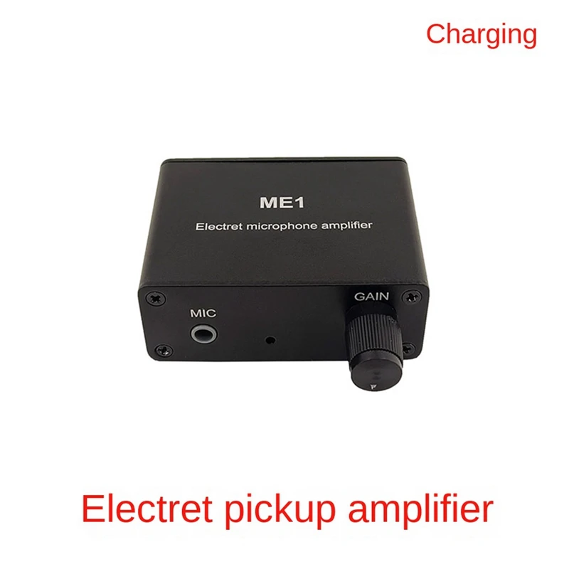 Me1オーディオプリアンプ、ミキシングボード、マイクアンプ、コンデンサー、3.5mm