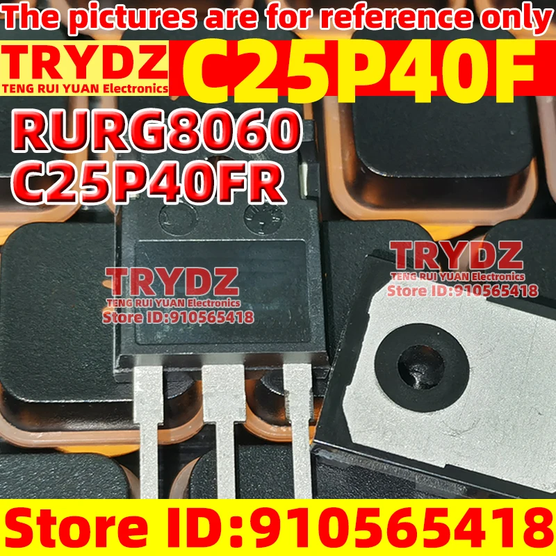 5-1pcs C25P40F C25P40FR RURG8060 TO-247 Domestic Used