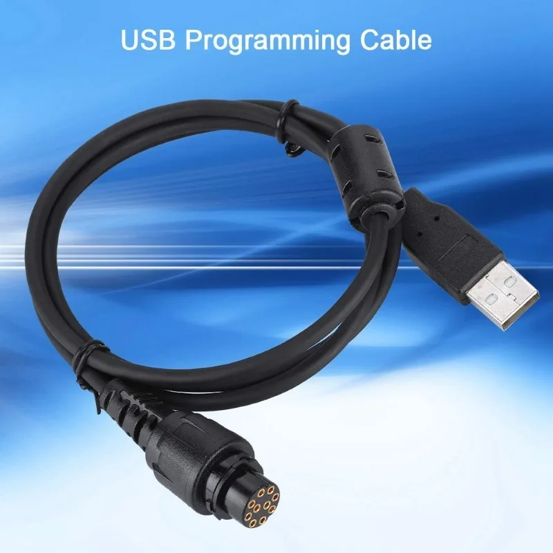 HYT 10Pin PC47 Hytera MD652 MD655 MD656 MD656 MD780 mdmdmd782 MD786 RD980 rdrdrd986 RD960 RD965 için USB programlama kablosu