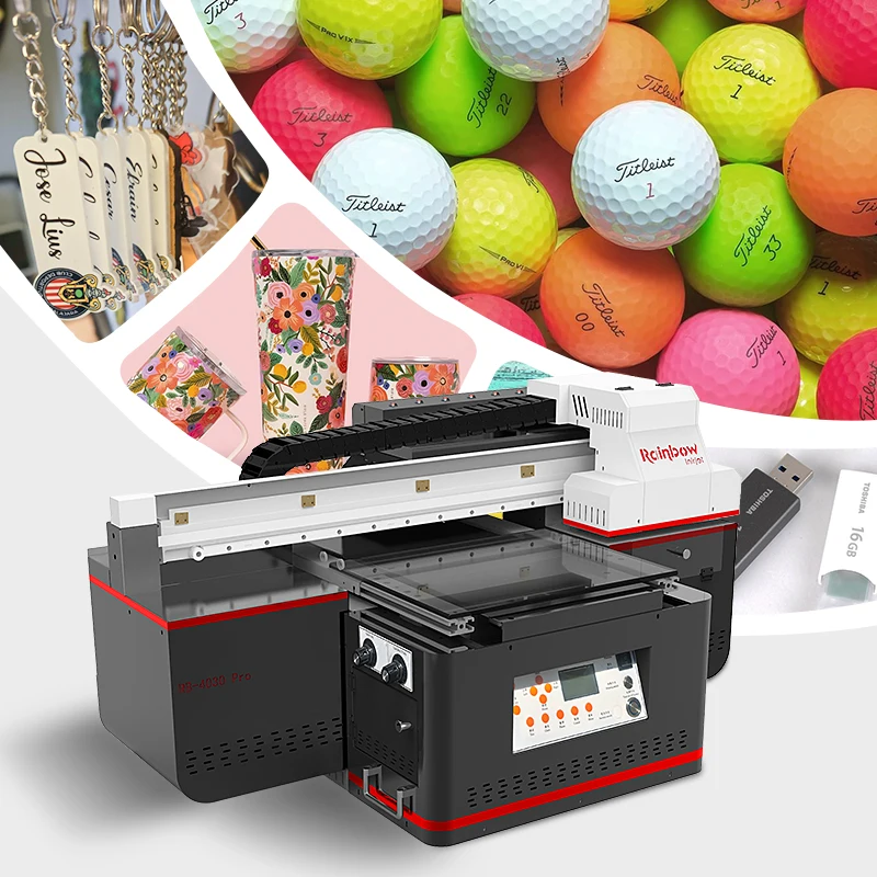 A3 Uv Printer With TX800/I1600/I3200 Head For High Speed Phone Case Metal Wood And Glass A3 Printer Uv With Lower Price