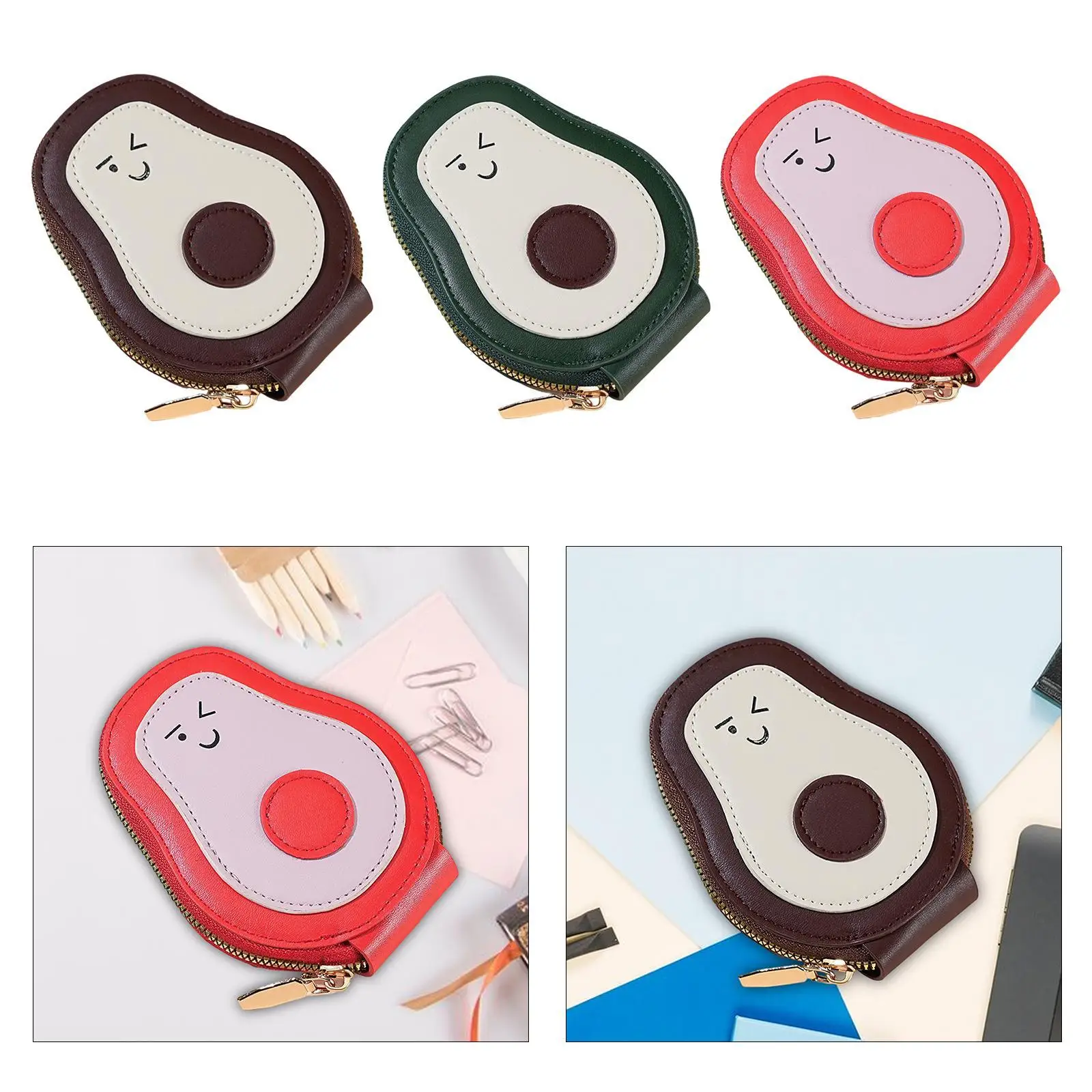 ผู้ถือบัตรกระเป๋าแบบพกพาแฟชั่นผลไม้คลัทช์กระเป๋าสตางค์ผู้หญิงกระเป๋าสตางค์เงินสําหรับของขวัญ Camping หญิง Street เดินทาง