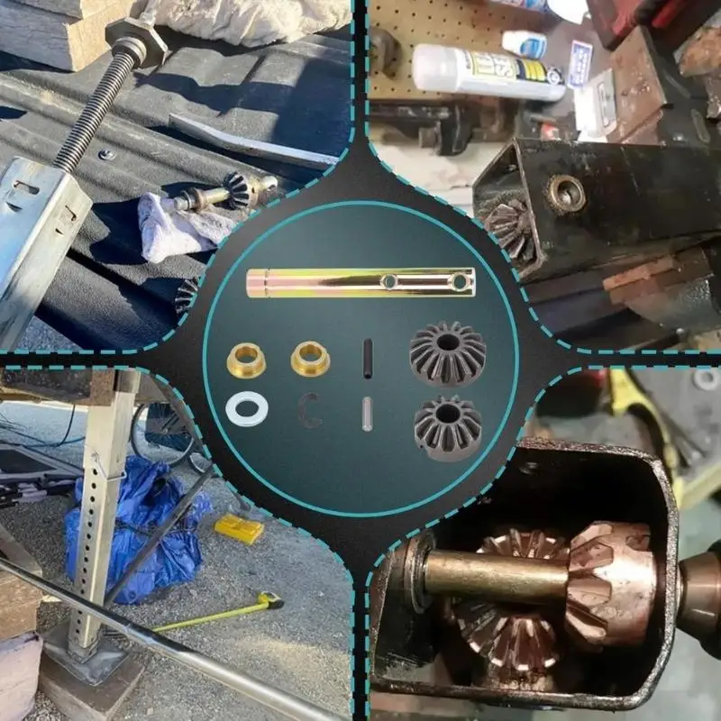 M76E 146060 Campers Power Landing Gear Repair Metal Gear Parts Follow Leg Hardware – Detail 7