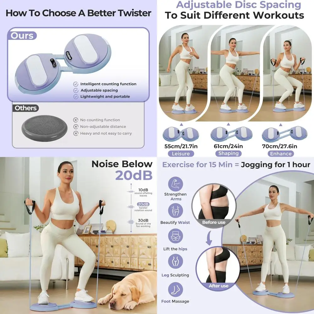 

Max 300lbs Ab Board with Lap Counter, 2 Resistance Bands, and 3 Adjustable Levels for Versatile Workouts