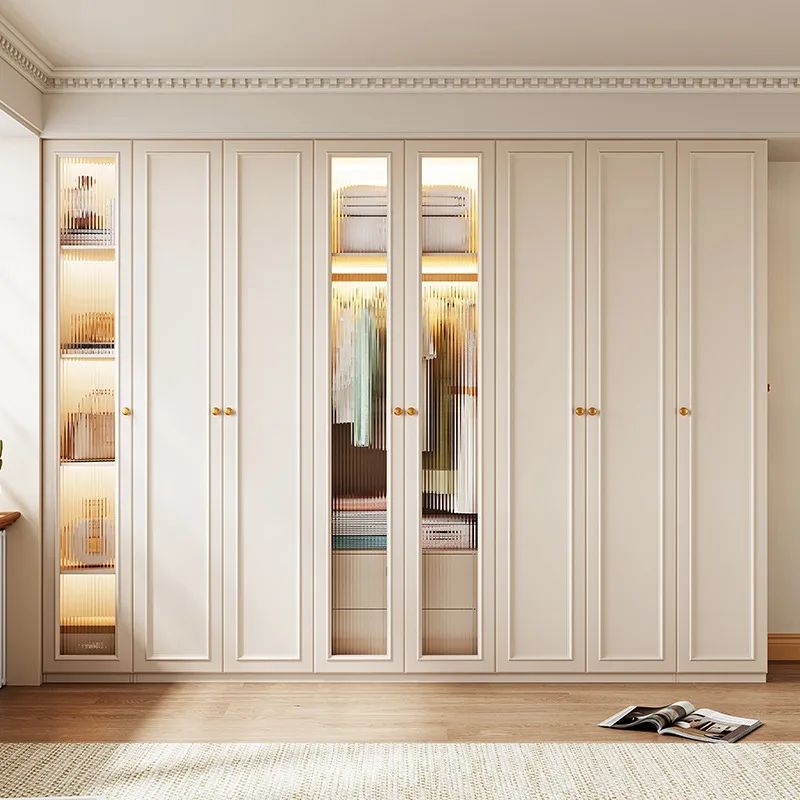 

Clothes Organizer Wardrobe Living Room Wooden Modern Makeup Open Jewelry Wardrobe Nordic Simple Vestidores Trendy Furniture