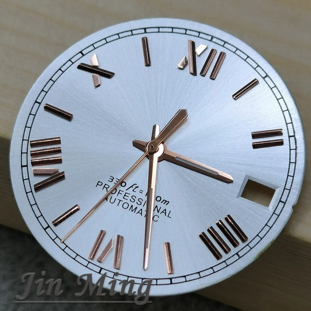 28.5mm High Quality NH35 Roman Numeral Dial for NH35 NH36 4R 7S Movement Watch Modification Accessories Repair Tool
