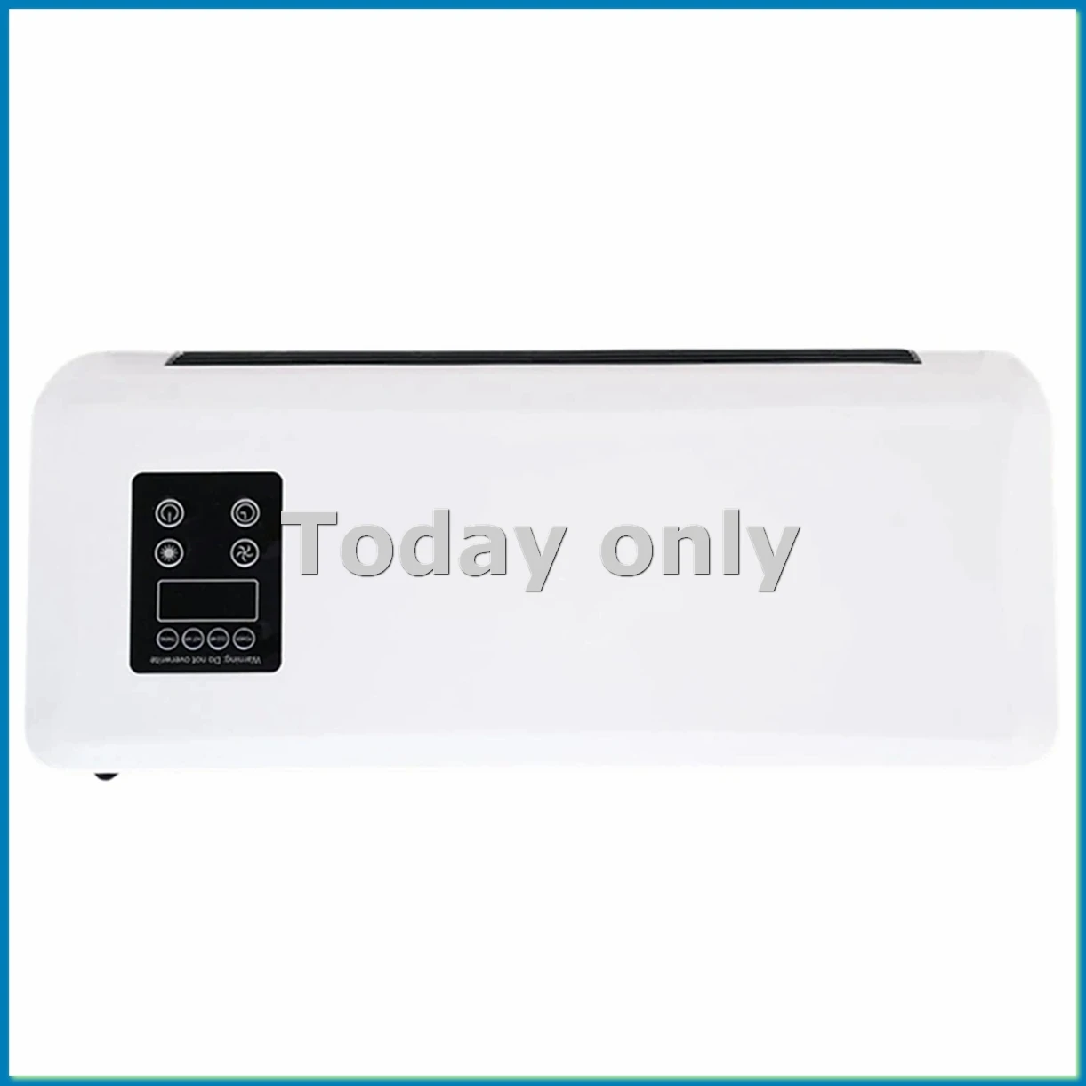 Heater Household Bathroom Heater Wall-Mounted Electric Heater Dual-Purpose Electric Heater Fast Heating US Plug-A86Z