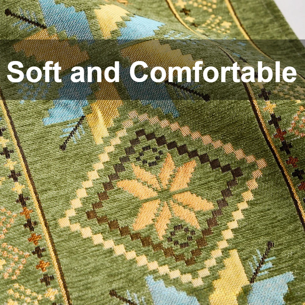 جديد 2026 فاخر الشنيل غطاء أريكة البوهيمي عدم الانزلاق الجاكار الأريكة منشفة لغرفة المعيشة حامي أثاث كابا الفقرة أريكة #3