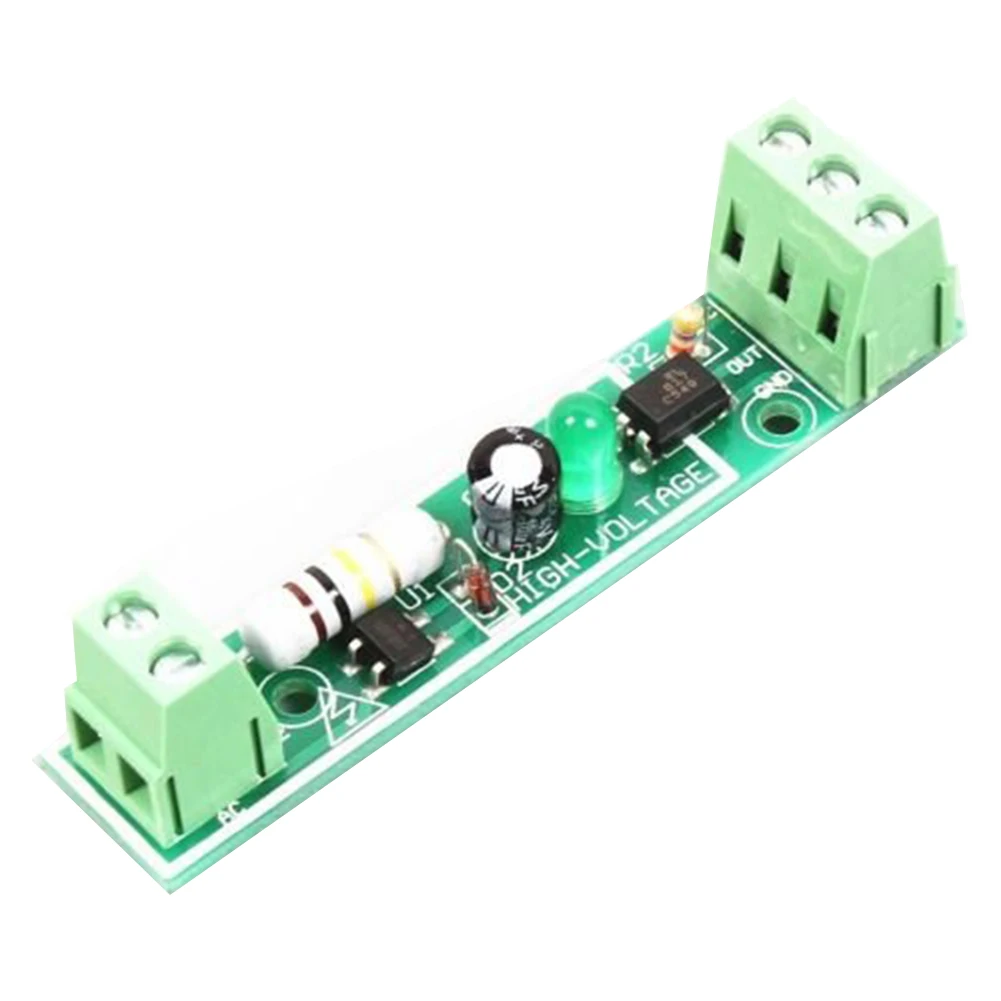 5PCS 220V Optocoupler Isolation Module Voltage Detect Board Adaptive 3-5V for PLC Isolamento Fotoaccoppiatore Module