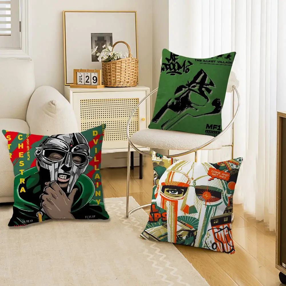 

MF D-Doom Madlib Personalized Picture Text Home Decorative Pillows Household Gifts 45x45cm