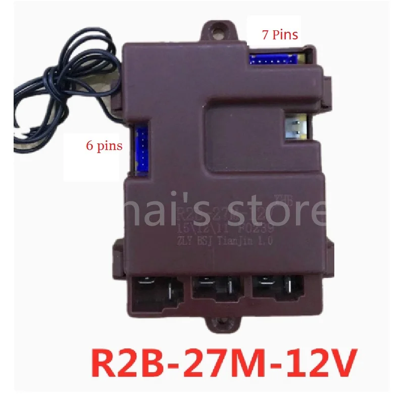 R8D-27M-12V R8DM-27M-12V R2B-27M-12V Children's 27Mhz Electric Toy Car Main Board Controller Remote Control Reveiver