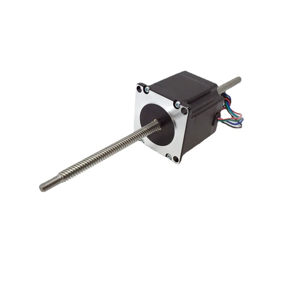 57BYGH Linear Screw Through-type Stepping Motor Guide Rail Cylinder Movement External Drive NEMA23 Motor