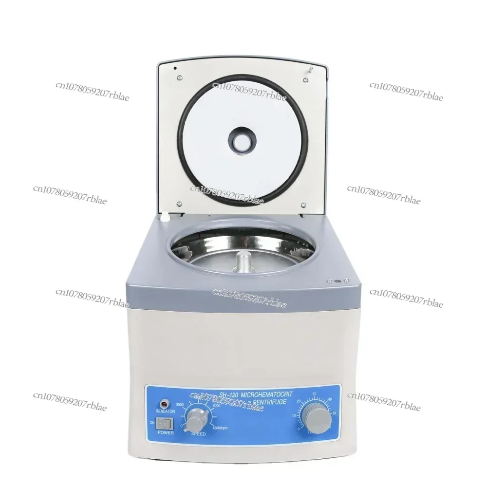 Table Top High Speed SH120 Microhematocrit Microcentrifuge Hematocrit Centrifuge Machine For Laboratory Use