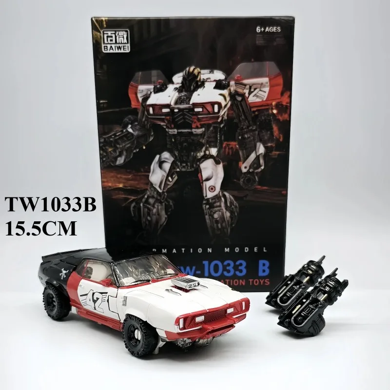 

【New Products】BAIWEI Transformation TW1033B 15.5cm TW-1033B White Version Dropkick KO SS46 Action Figure Toy Original Box