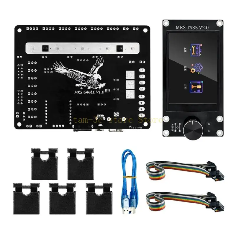 

32bit Control Board TMC2209 UART Onboard TFT TS35 Display USB Printing VS 3D Printer Main Board Accessories