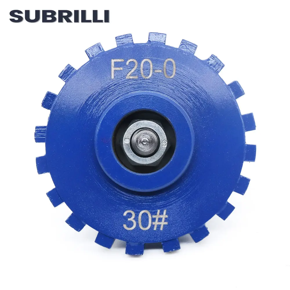 SUBRILLI F20/F30 Diamond Router Bit Segmented Diamond Profile Wheel For Granite Marble