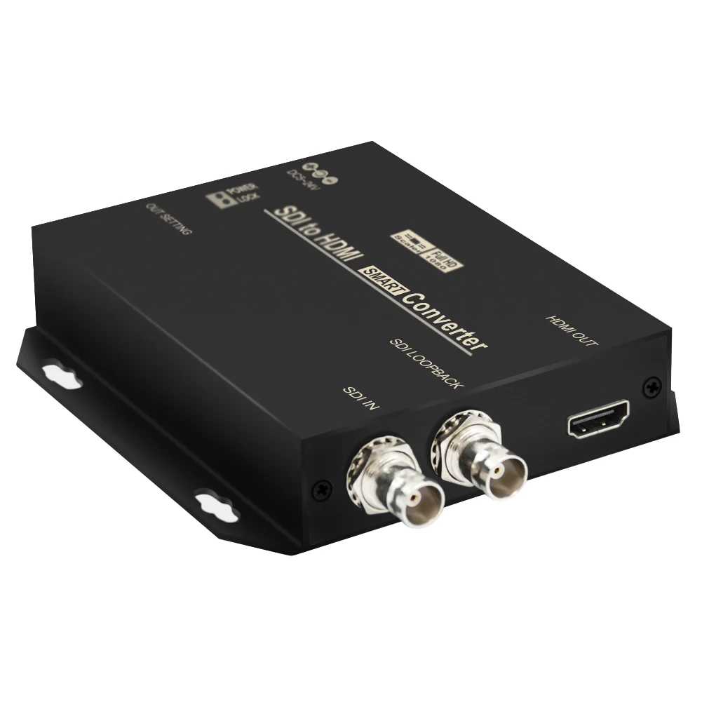 

Broadcast Quality 1080p SD/3G/HD-SDI to H D M I Converter Support Frequency Conversion Function