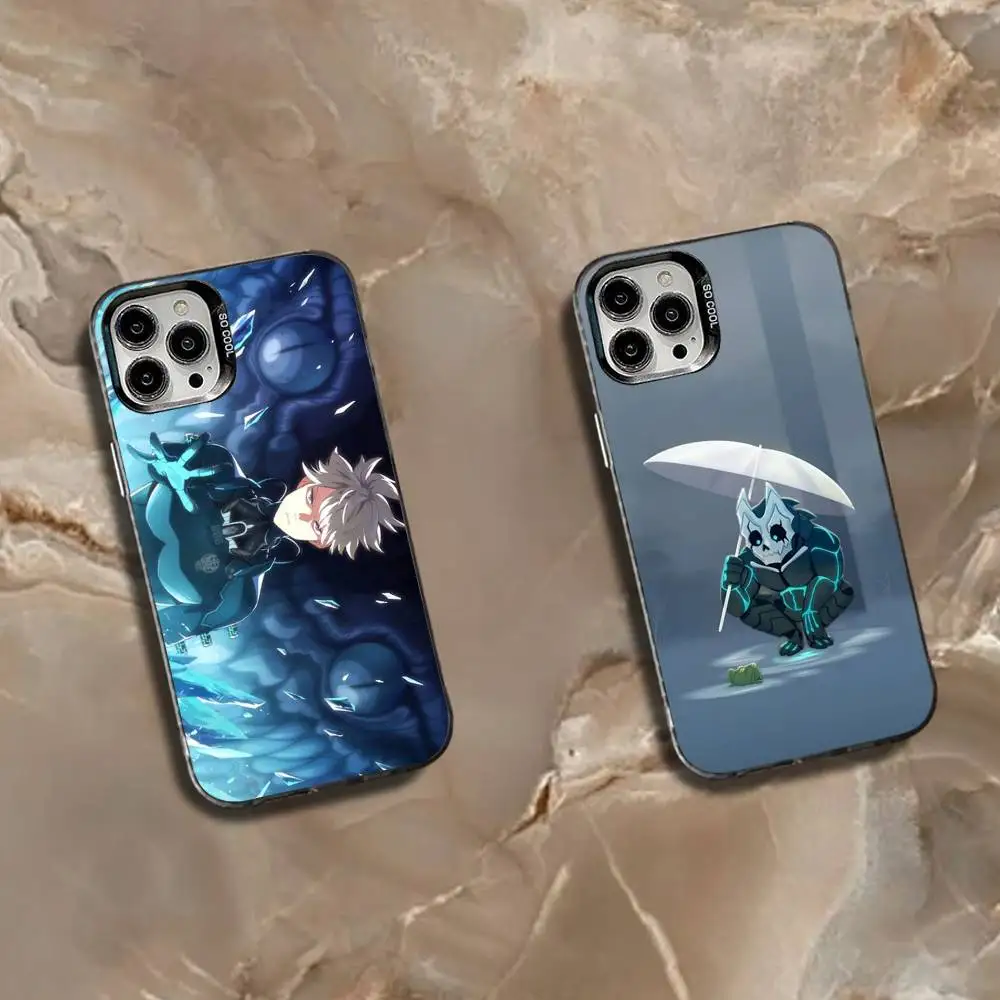 

KaijuS Anime N-No 8 Phone Case For iPhone 17,16,15,14,13,12,11,Mini,Pro,SE,MAX White Matte Shockproof Cover